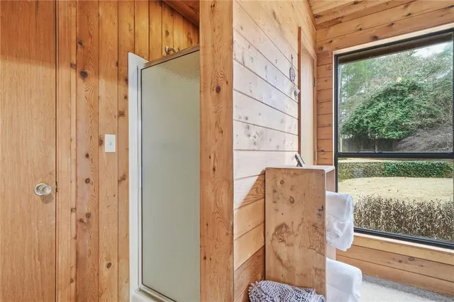 a house with a outdoor space