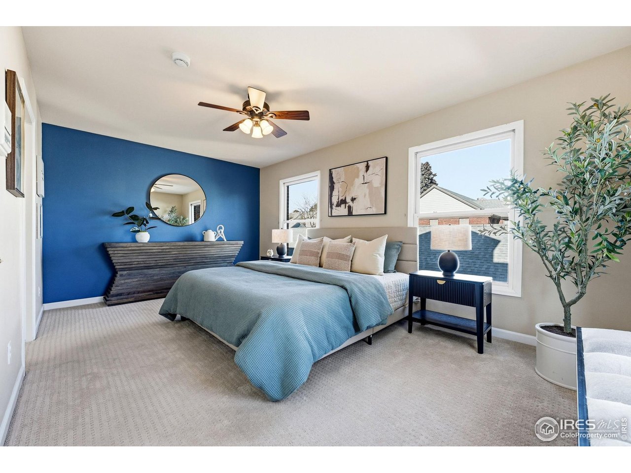 944 Ivanhoe Street Denver, CO 80220 - Photo 16 of 50 Primary en-suite with room for king sized bed