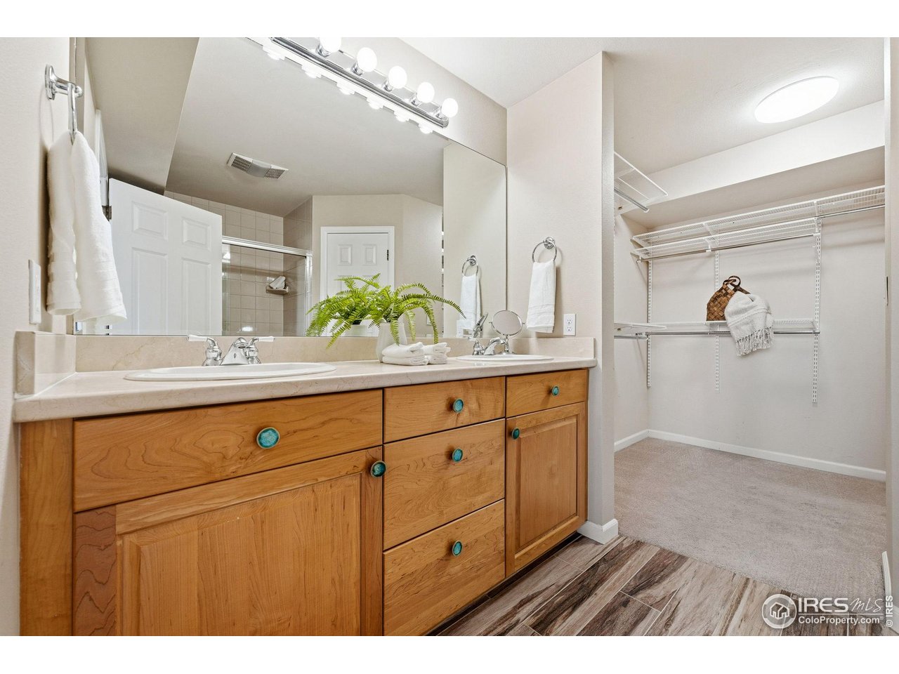 944 Ivanhoe Street Denver, CO 80220 - Photo 18 of 50 Primary bath with dual sinks