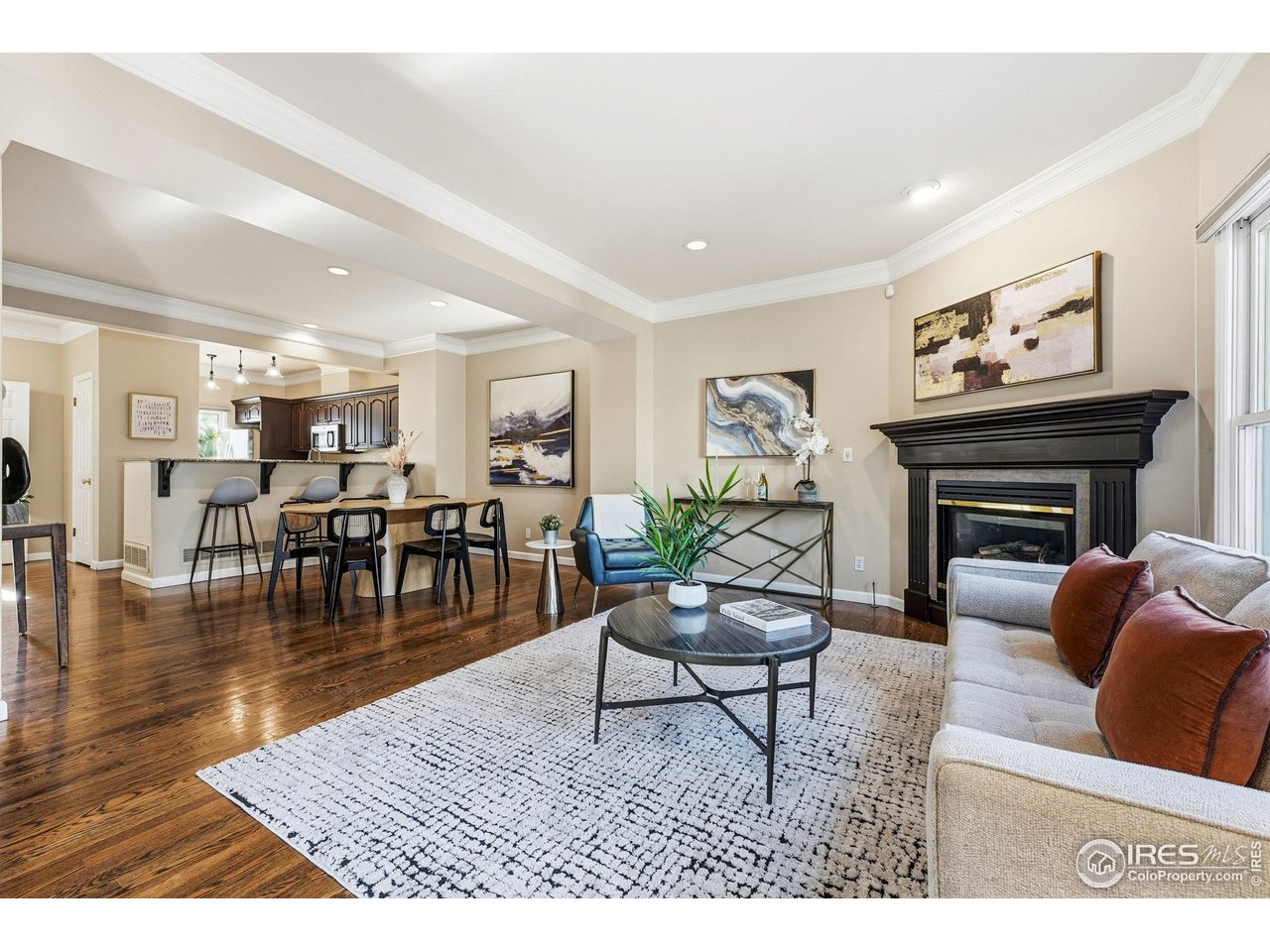 944 Ivanhoe Street Denver, CO 80220 - Photo 9 of 50 Direct view of kitchen and dining