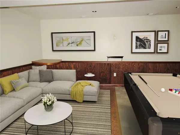 a view of wooden floor