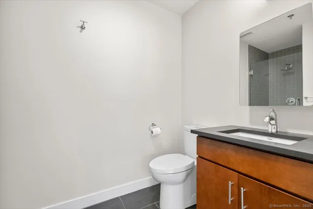 a bathroom with a sink and a toilet