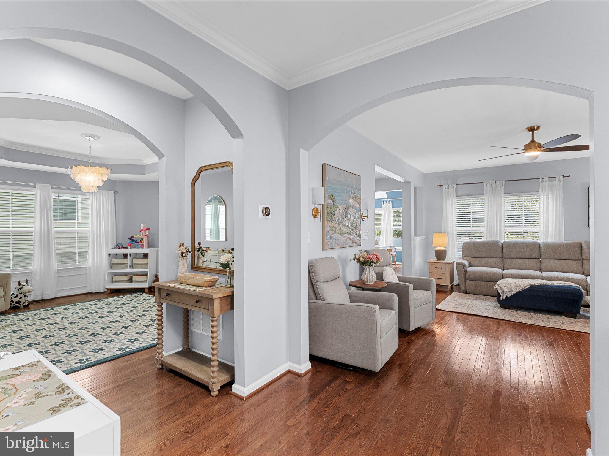 2381 Jersey Pine Ridge Charlottesville, VA 22911 - Photo 12 of 72 Inviting open space with elegant arches.