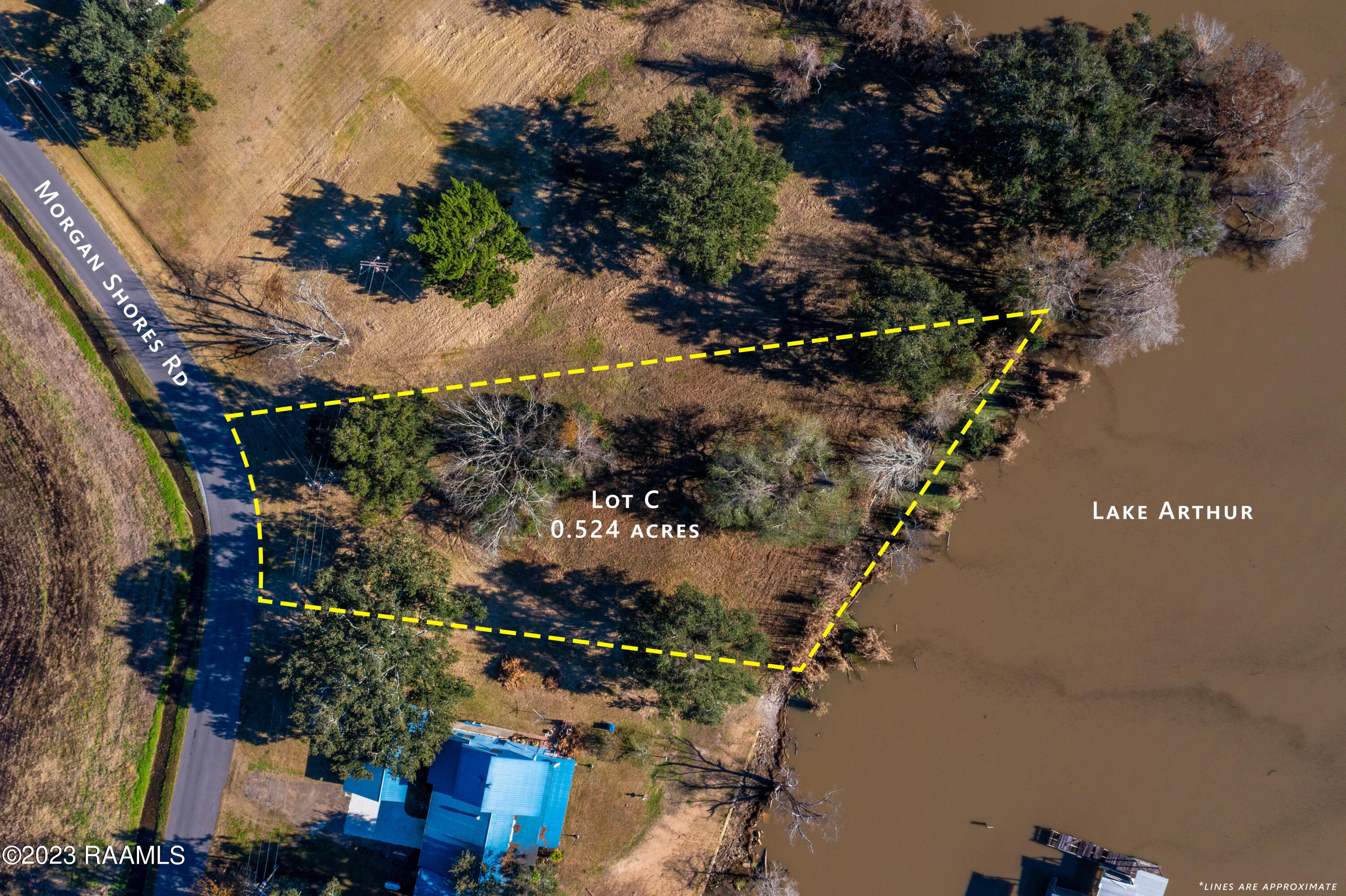 Lot C Morgan Shore's Road Lake Arthur, LA 70549 - Photo 3 of 15 MorganShores(C)-2a