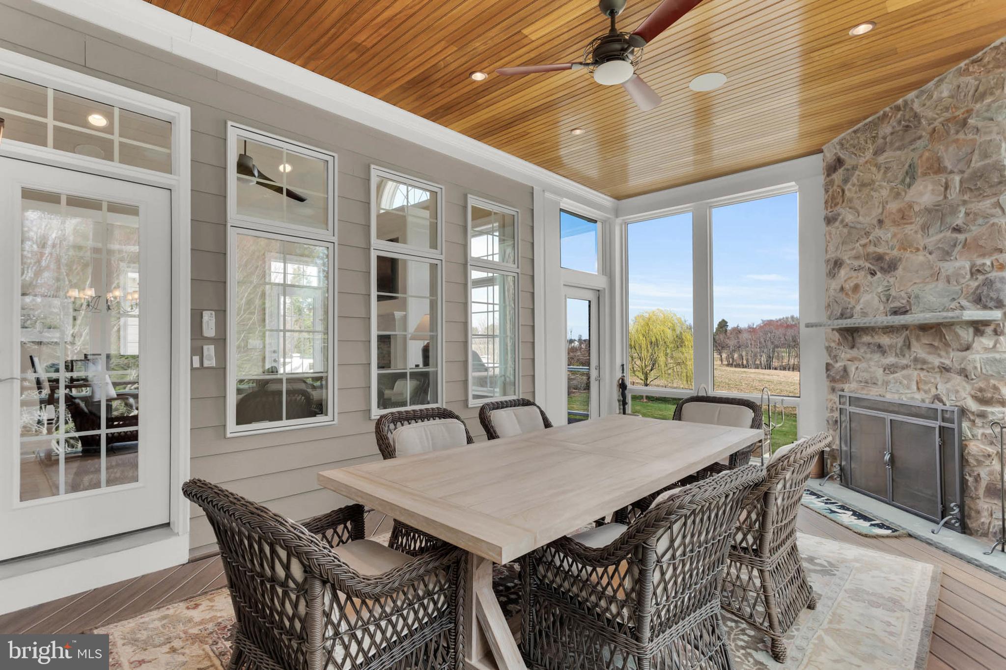 13615 Fox Stream Way West Friendship, MD 21794 - Photo 12 of 87 Woodburning fireplace with custom stone surround.