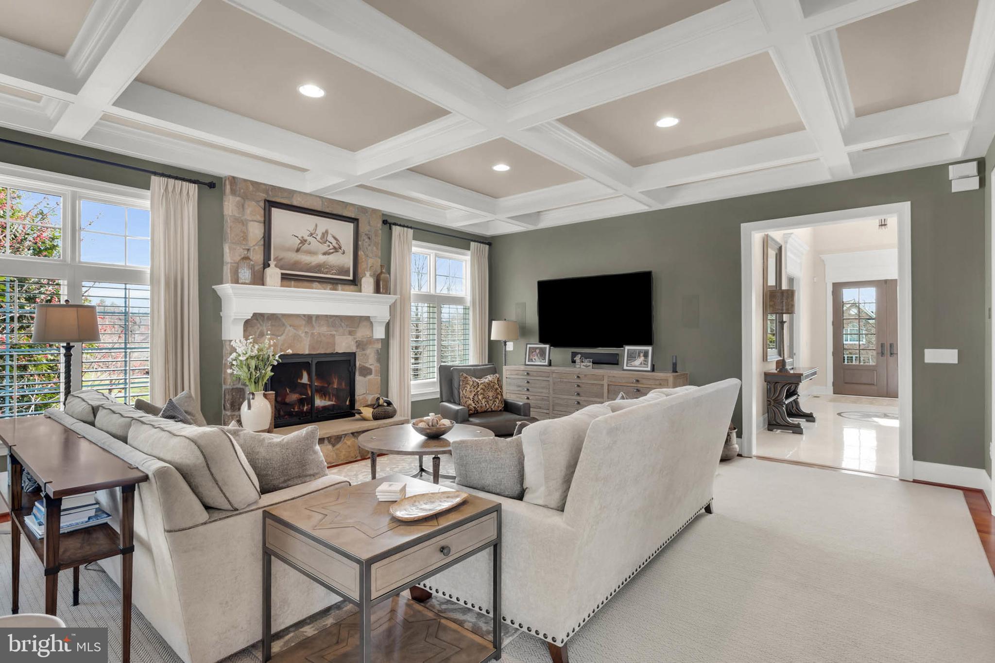 13615 Fox Stream Way West Friendship, MD 21794 - Photo 13 of 87 Living Room with gas fireplace