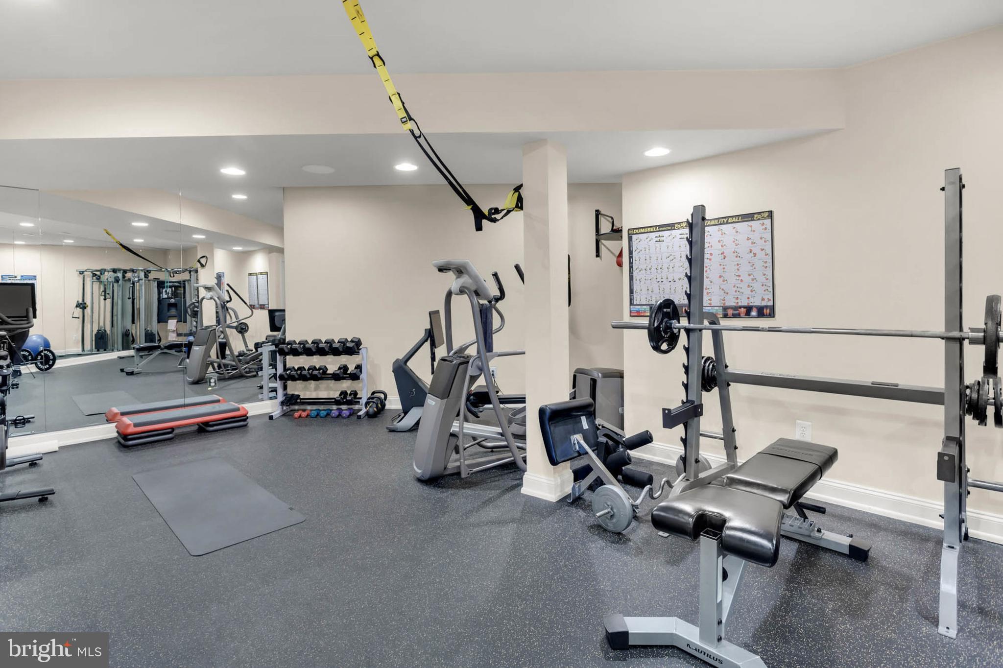 13615 Fox Stream Way West Friendship, MD 21794 - Photo 55 of 87 Oversized gym