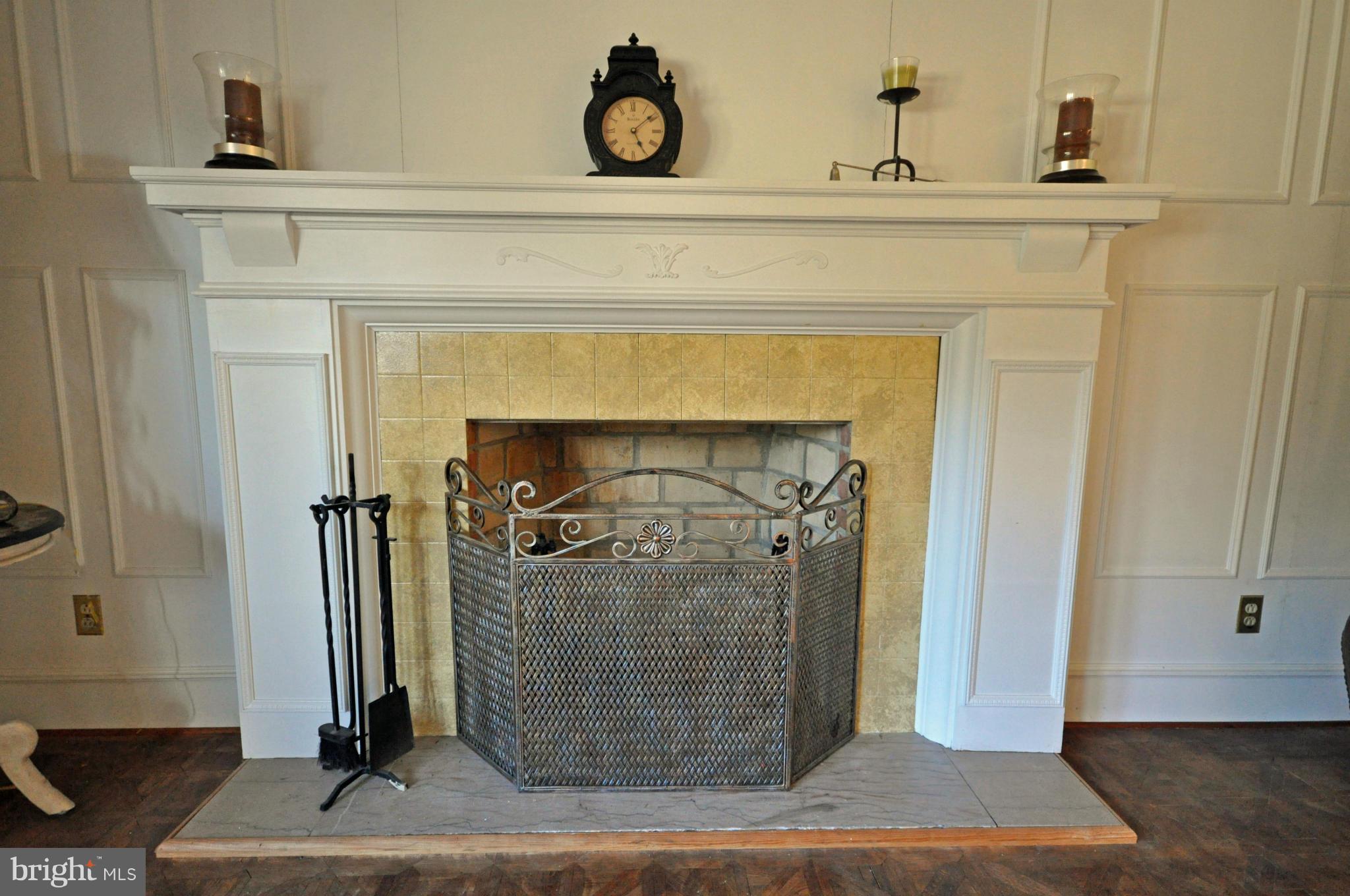 8611 Windsor Mill Road Baltimore, MD 21244 - Photo 8 of 30 Living room fireplace