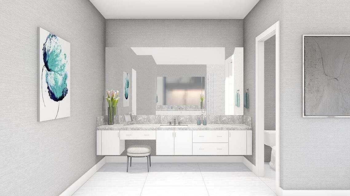 2285 Delray Ridge Lane, Unit LOT 8 Delray Beach, FL 33444 - Photo 11 of 53 Primary Bath 2