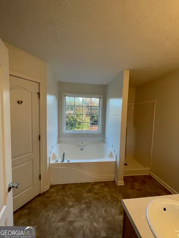 a view of a room with window