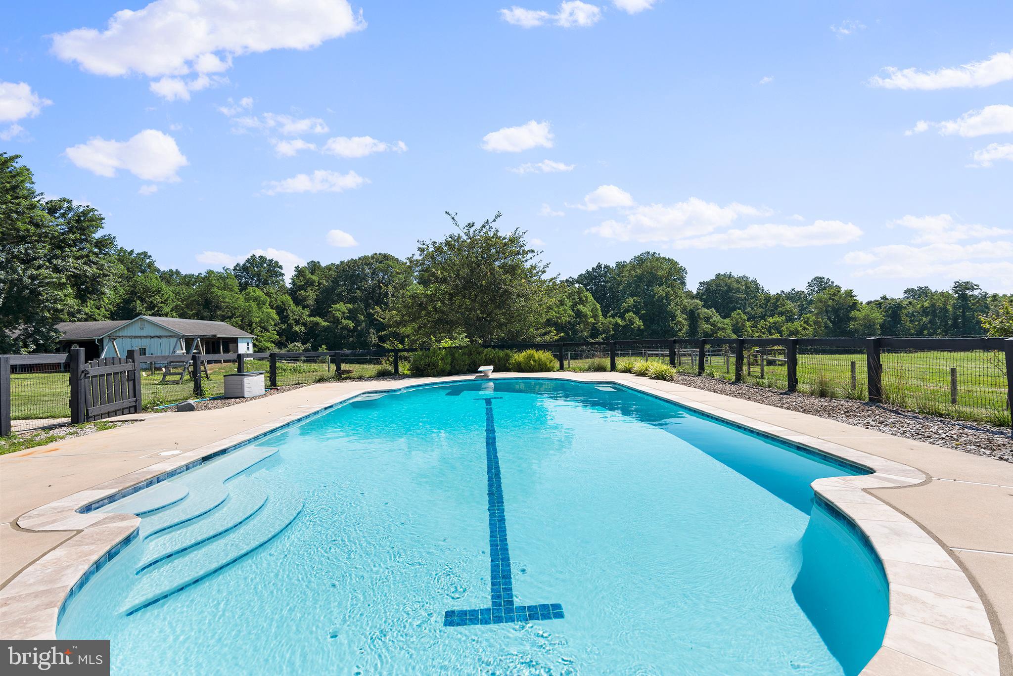 137 Elk Ranch Park Road Elkton, MD 21921 - Photo 30 of 52 a view of a swimming pool with a lounge chair