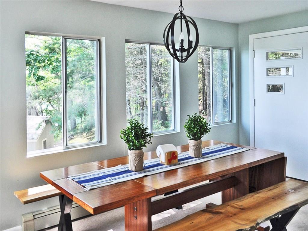 387 Heath Road Bremen, ME 04551 - Photo 11 of 24 Main house dining room with...