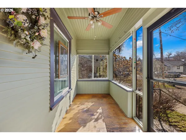a bathroom with a tub and shower