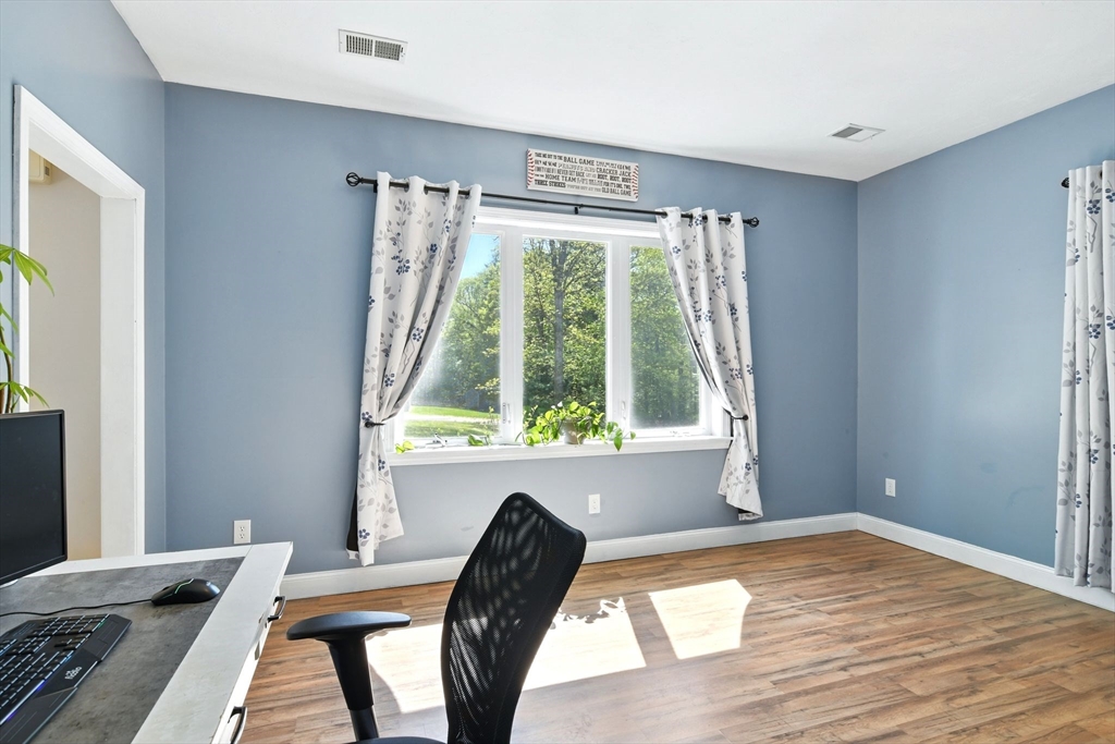 28 Ayers Road Monson, MA 01057 - Photo 21 of 42 a workspace with wooden floor and a window