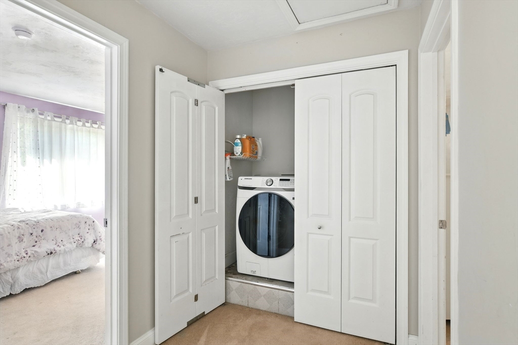 28 Ayers Road Monson, MA 01057 - Photo 32 of 42 a utility room with dryer and washer
