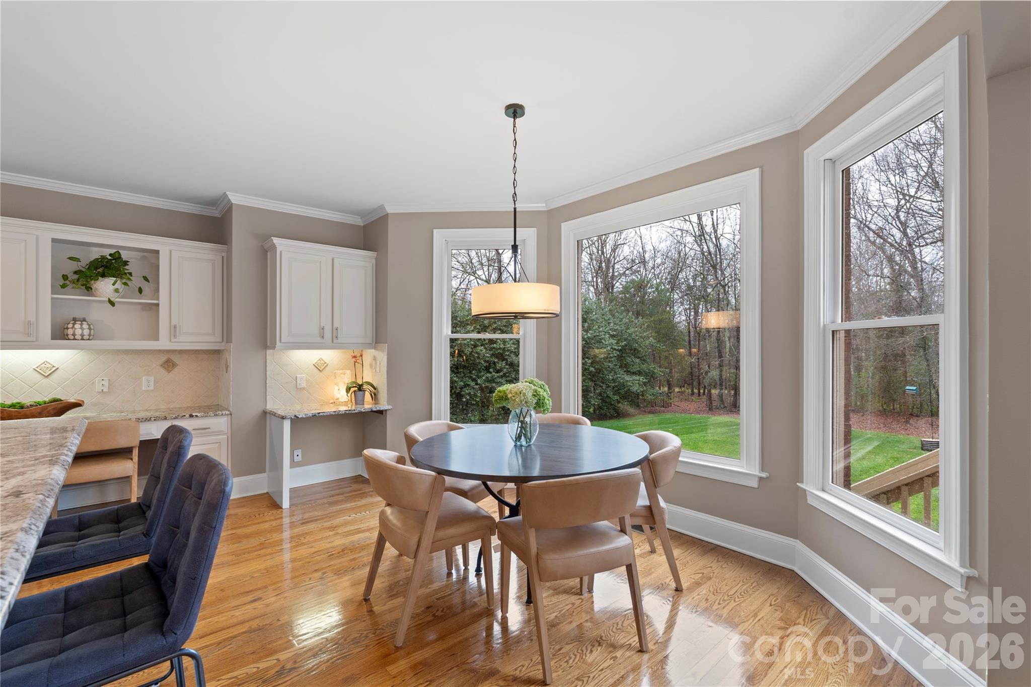 1716 Hickory Ridge Drive Waxhaw, NC 28173 - Photo 14 of 48 a dining room with furniture window wooden floor