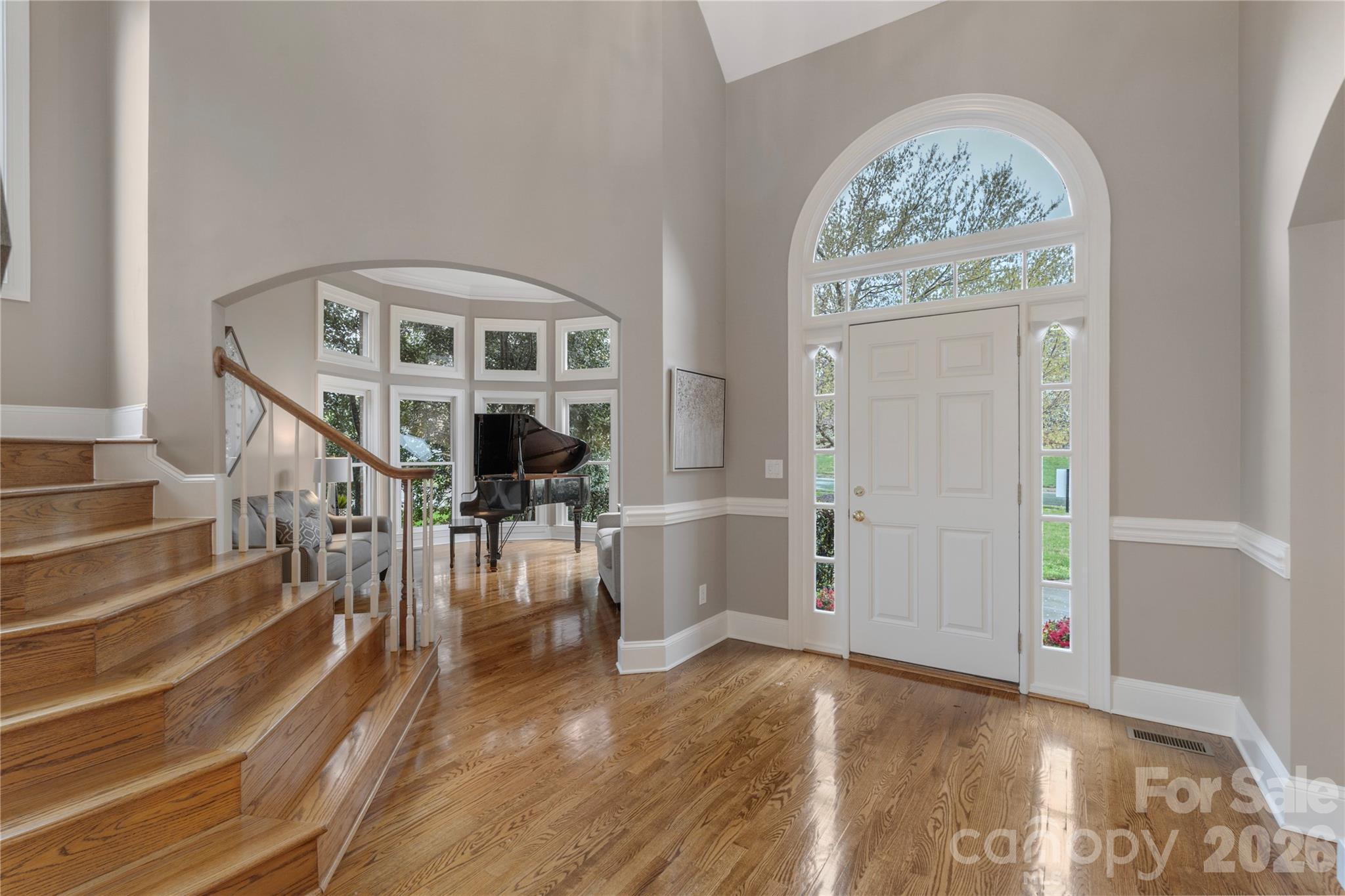 1716 Hickory Ridge Drive Waxhaw, NC 28173 - Photo 4 of 48 a view of an entryway with wooden floor