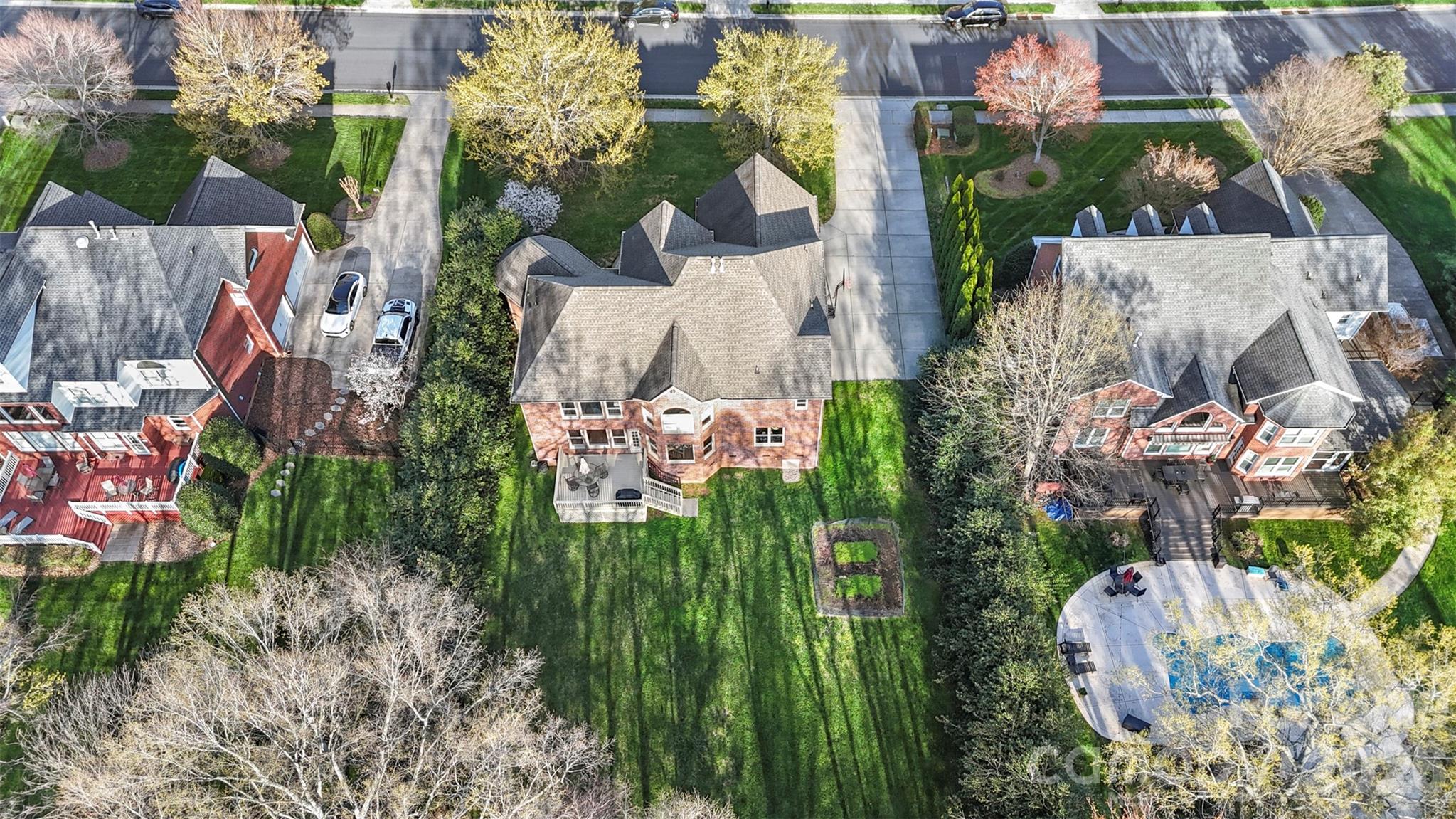 1716 Hickory Ridge Drive Waxhaw, NC 28173 - Photo 46 of 48 an aerial view of multiple house
