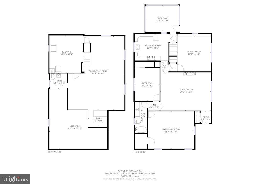 6237 Fernway Baltimore, MD 21212 - Photo 27 of 27 Floor Plan