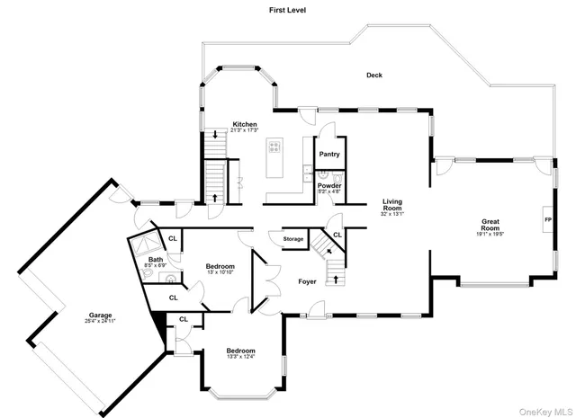 a picture of a room with a floor