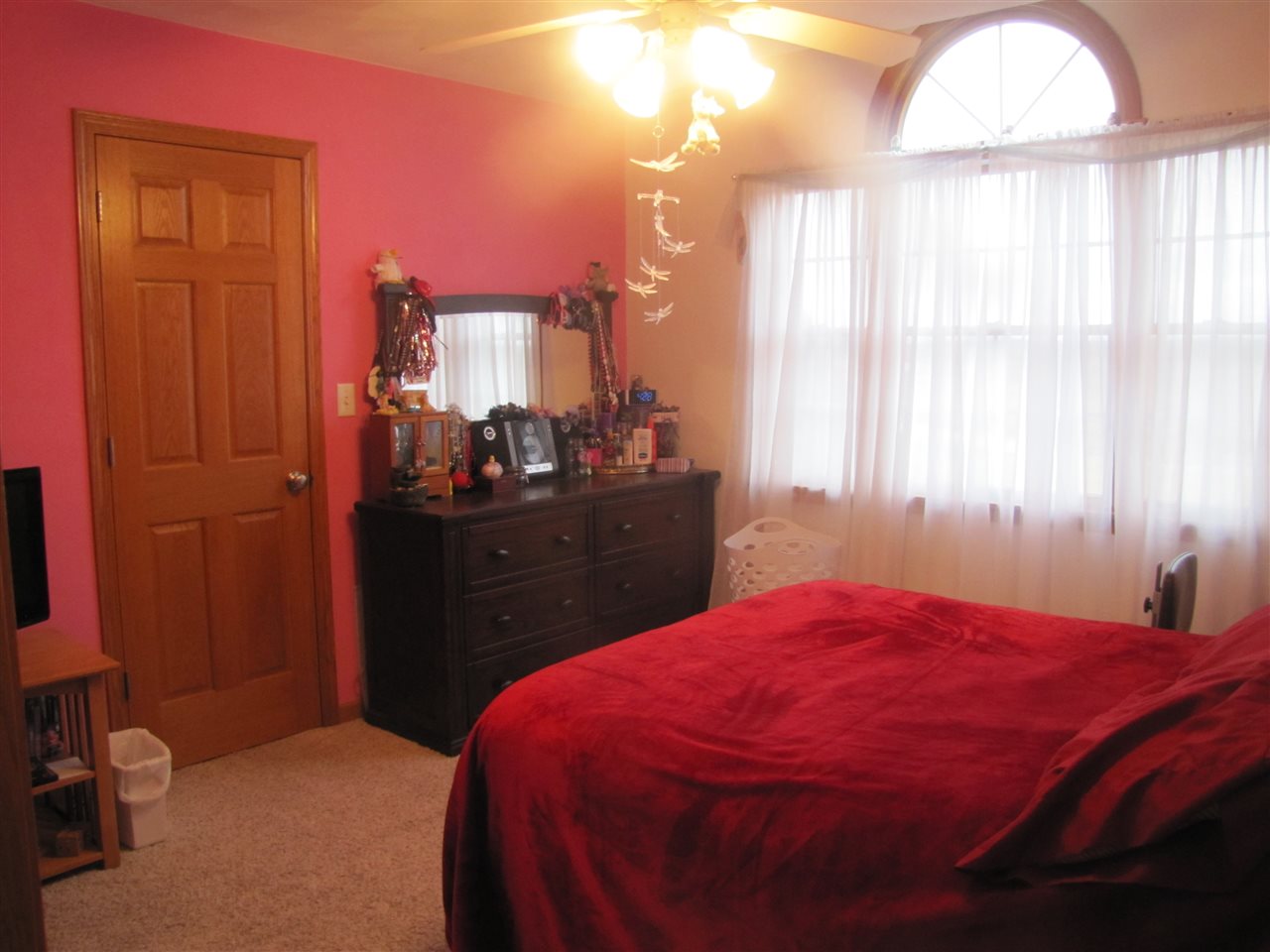19085 East Crill Road Monroe Center, IL 61052 - Photo 16 of 23 a bed room with a bed and a dresser