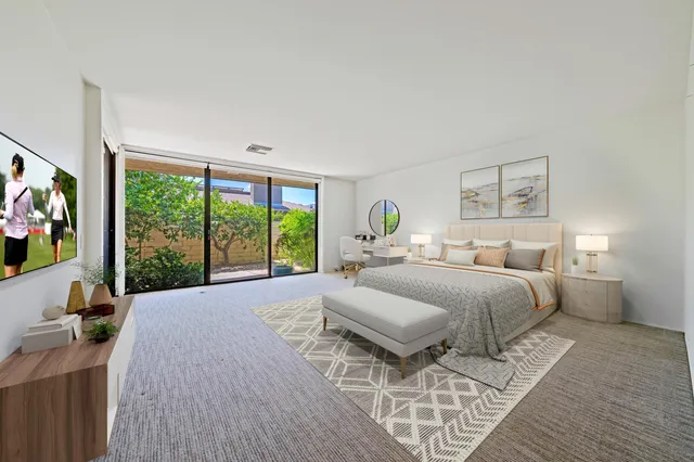 a spacious bathroom with a sink a vanity a mirror and a bathtub