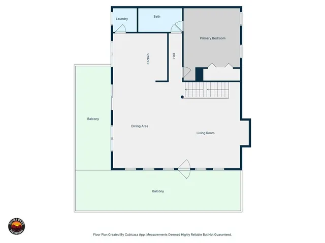 a view of a pathway of a house