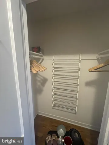 a bathroom with a shower and toilet