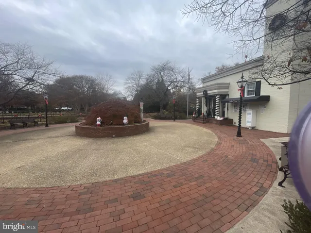 front view of the building