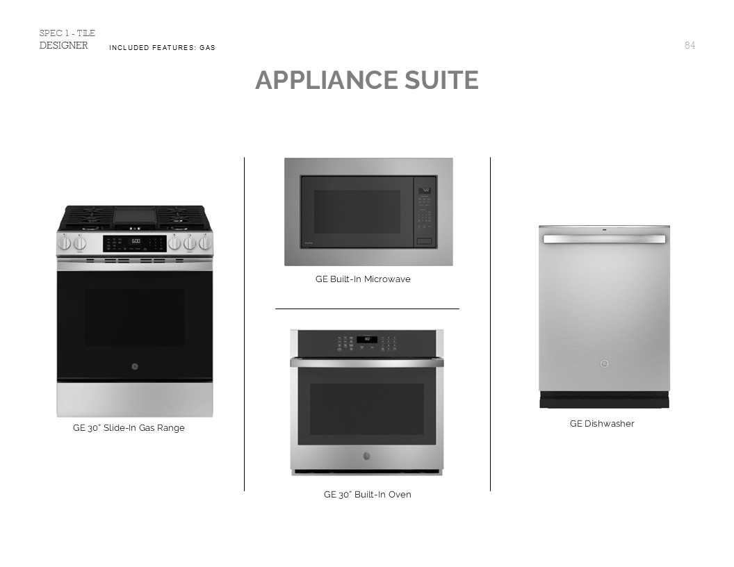 18602 Eastwood Rdg Court Crosby, TX 77532 - Photo 35 of 43 Classic Look Palette 6: Appliance Selection Sheet (*Artist rendering used for illustration purposes only.)