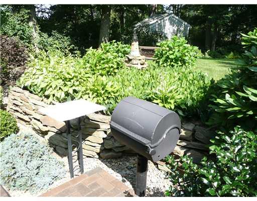 220 Wyngate Road Coraopolis, PA 15108 - Photo 15 of 18 Exterior Back. BUILT -IN GAS GRILL OFF PATIO AREA