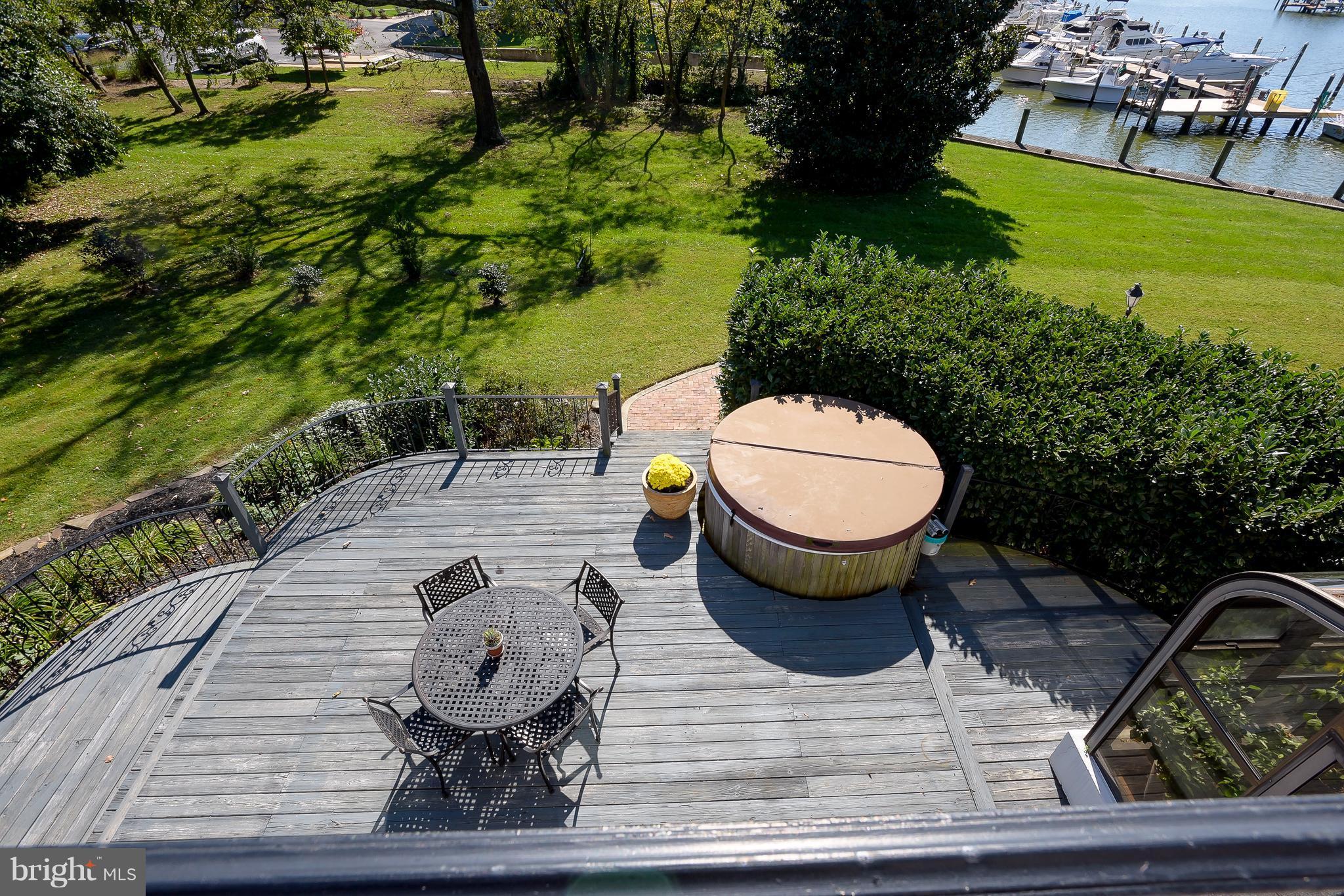 5916 Deale Churchton Road Deale, MD 20751 - Photo 14 of 30 Bedroom (Master) View from Balcony