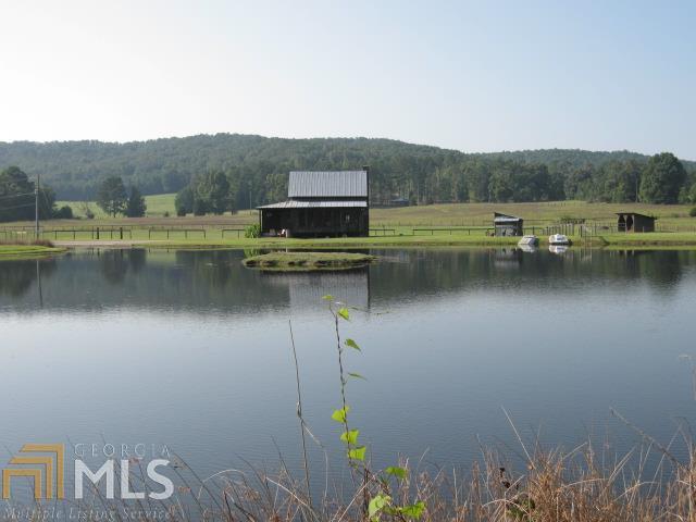 141 Lee Road Cedartown, GA 30125 - Photo 1 of 1 a view of a lake with a mountain in the background