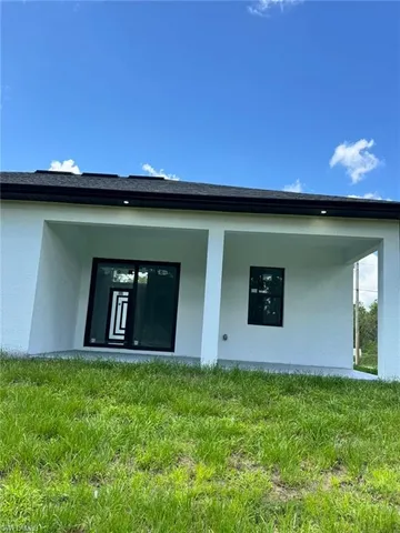 a house with a outdoor space