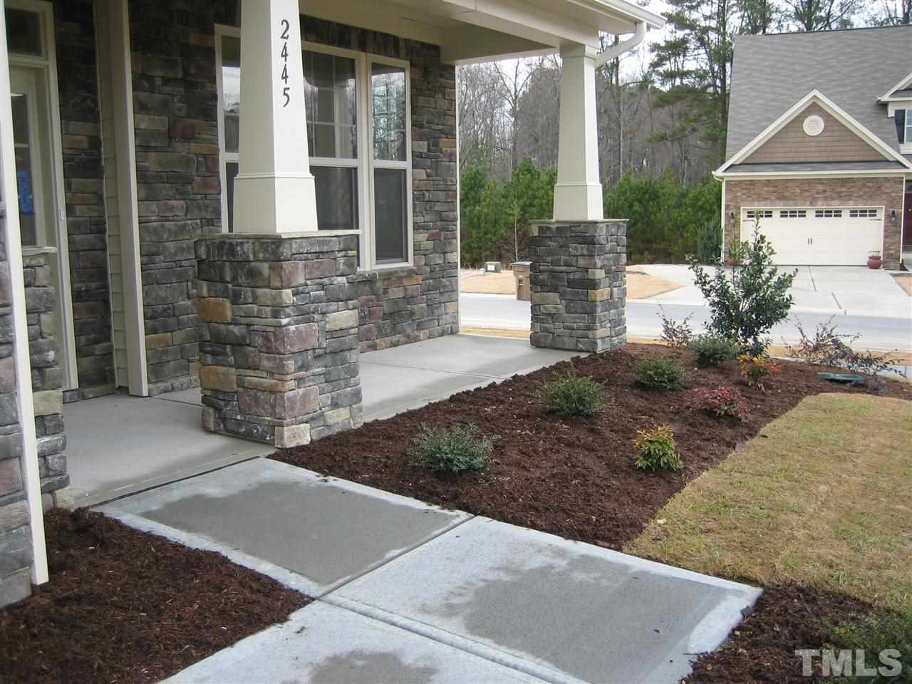 2445 Everstone Road Wake Forest, NC 27587 - Photo 3 of 22 Nantucket Columns w/Stone