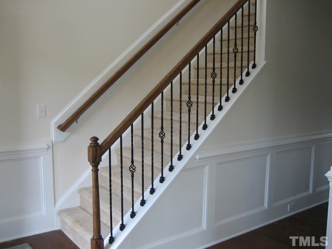 2445 Everstone Road Wake Forest, NC 27587 - Photo 5 of 22 Elegant Feel with Iron Spindles