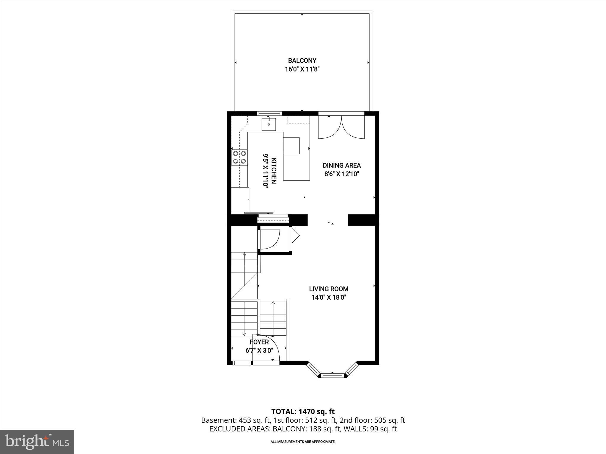 4065 Rustico Road Middle River, MD 21220 - Photo 43 of 46 Main Level Floor Plan