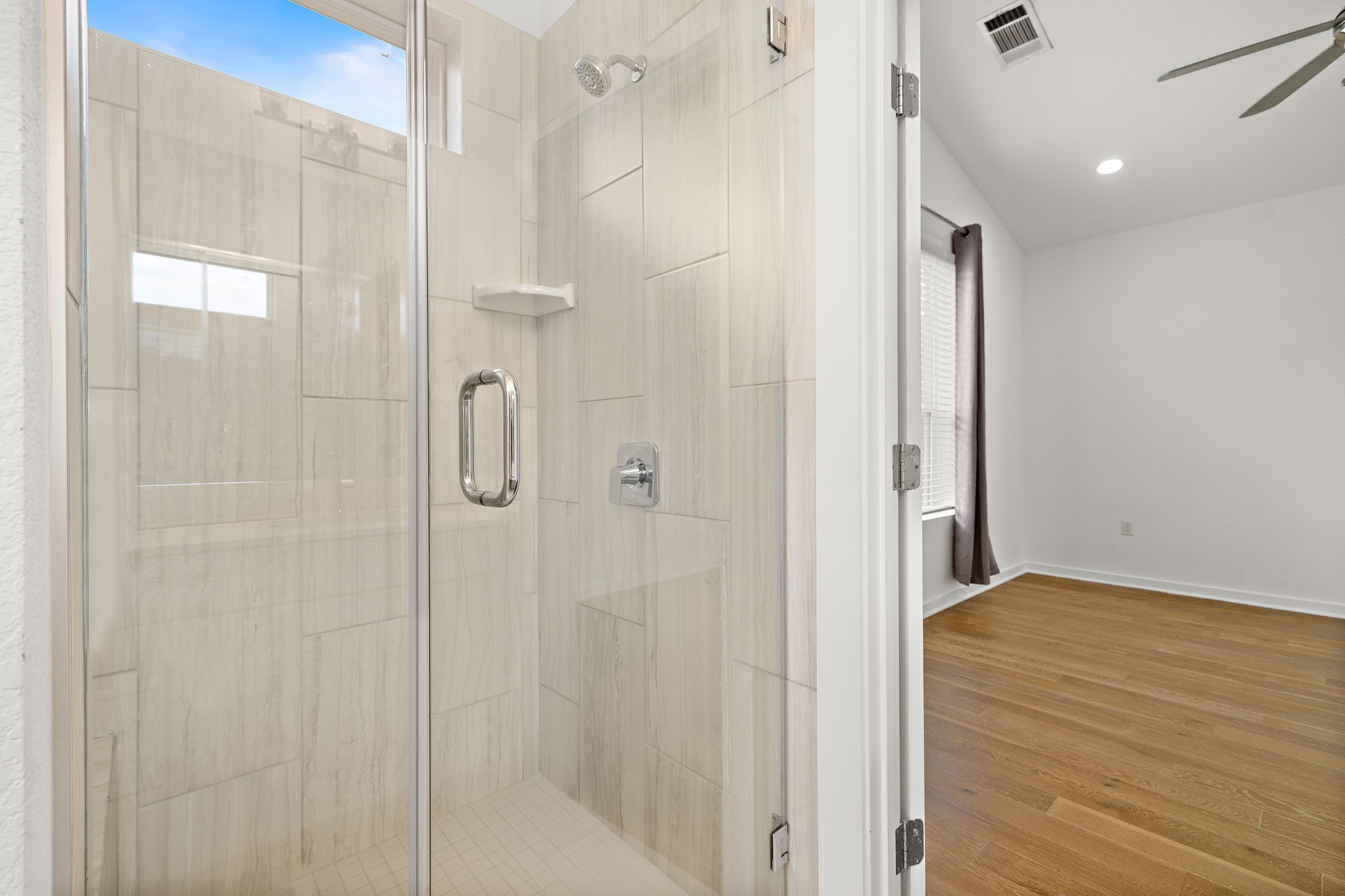 6404 Porter Street, Unit 1 Austin, TX 78741 - Photo 11 of 22 Master bathroom.