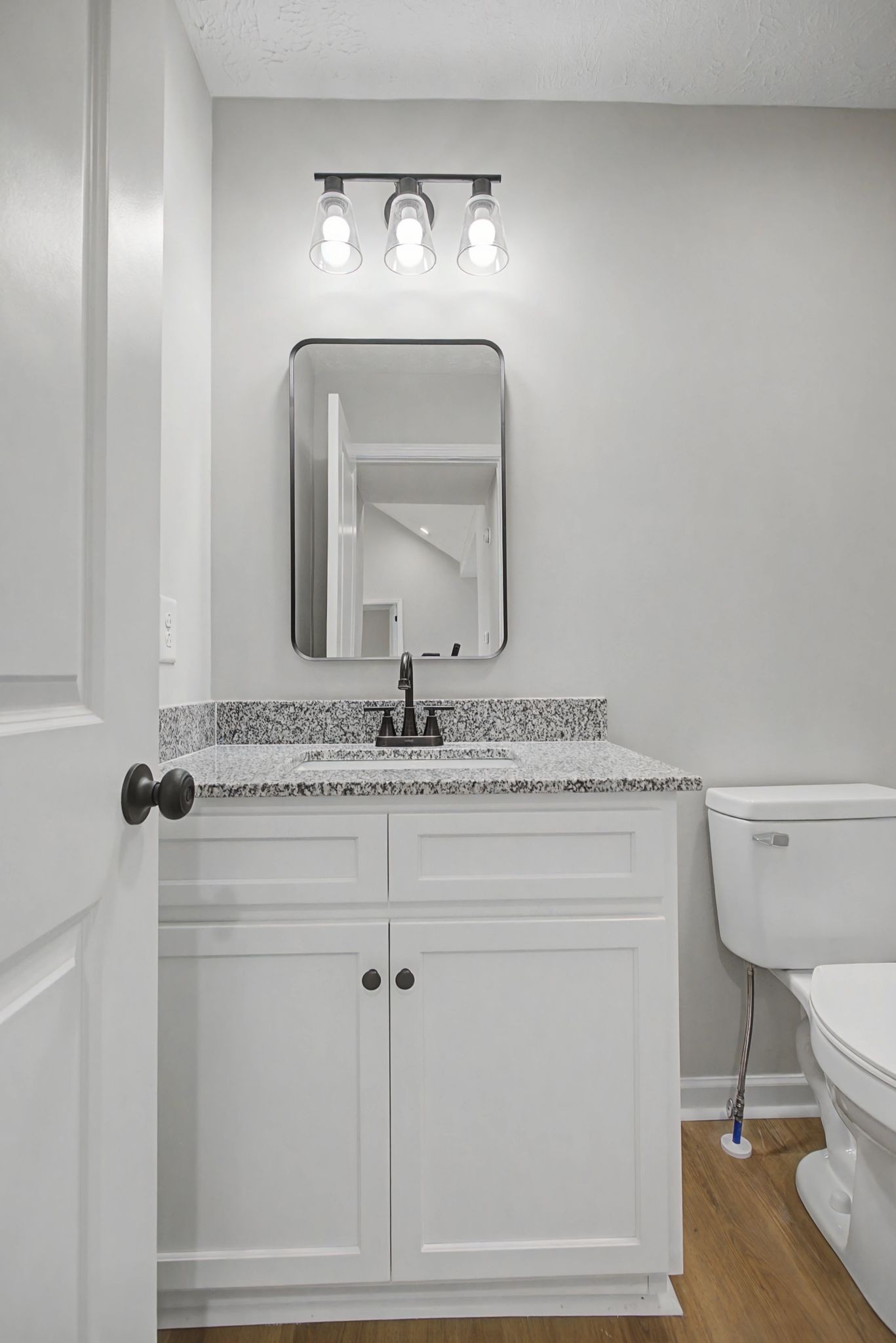 2333 Claude Fox Road Cornersville, TN 37047 - Photo 24 of 24 a bathroom with a toilet sink and mirror