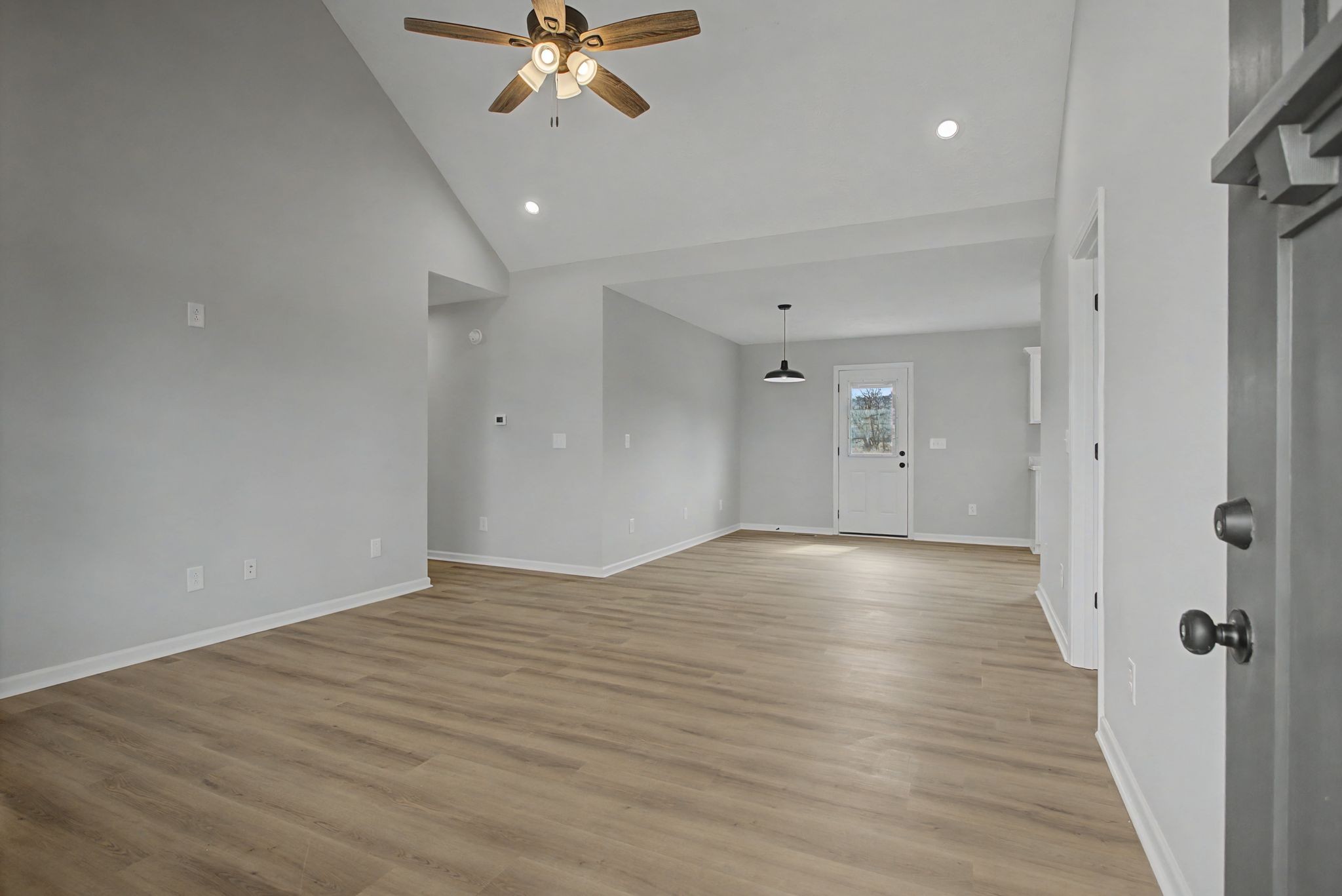 2333 Claude Fox Road Cornersville, TN 37047 - Photo 7 of 24 a view of an empty room and wooden floor