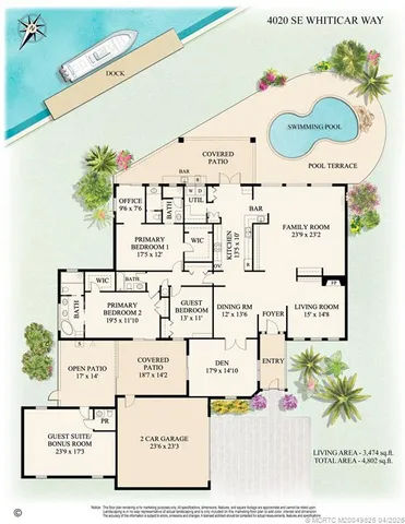 $2,360,000 | 4020 Southeast Whiticar Way, Stuart, FL 34997