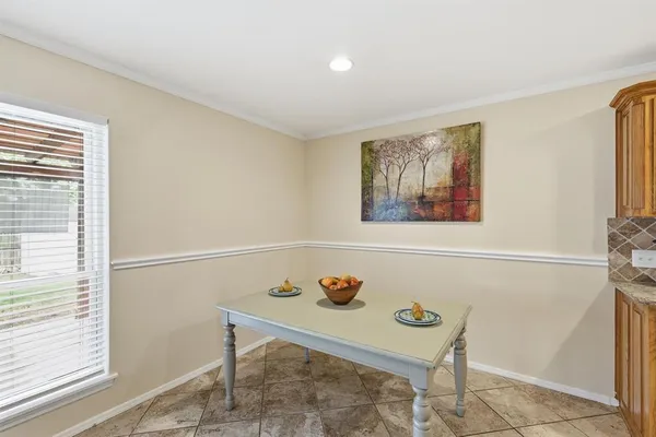a view of a hallway with interior of the house