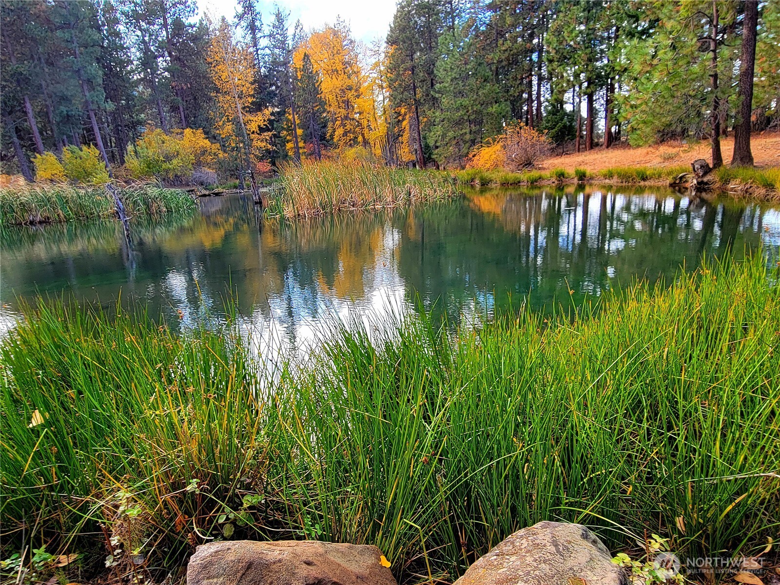 10 Summit View Cle Elum, WA 98922 - Photo 6 of 25 a view of a lake with a garden