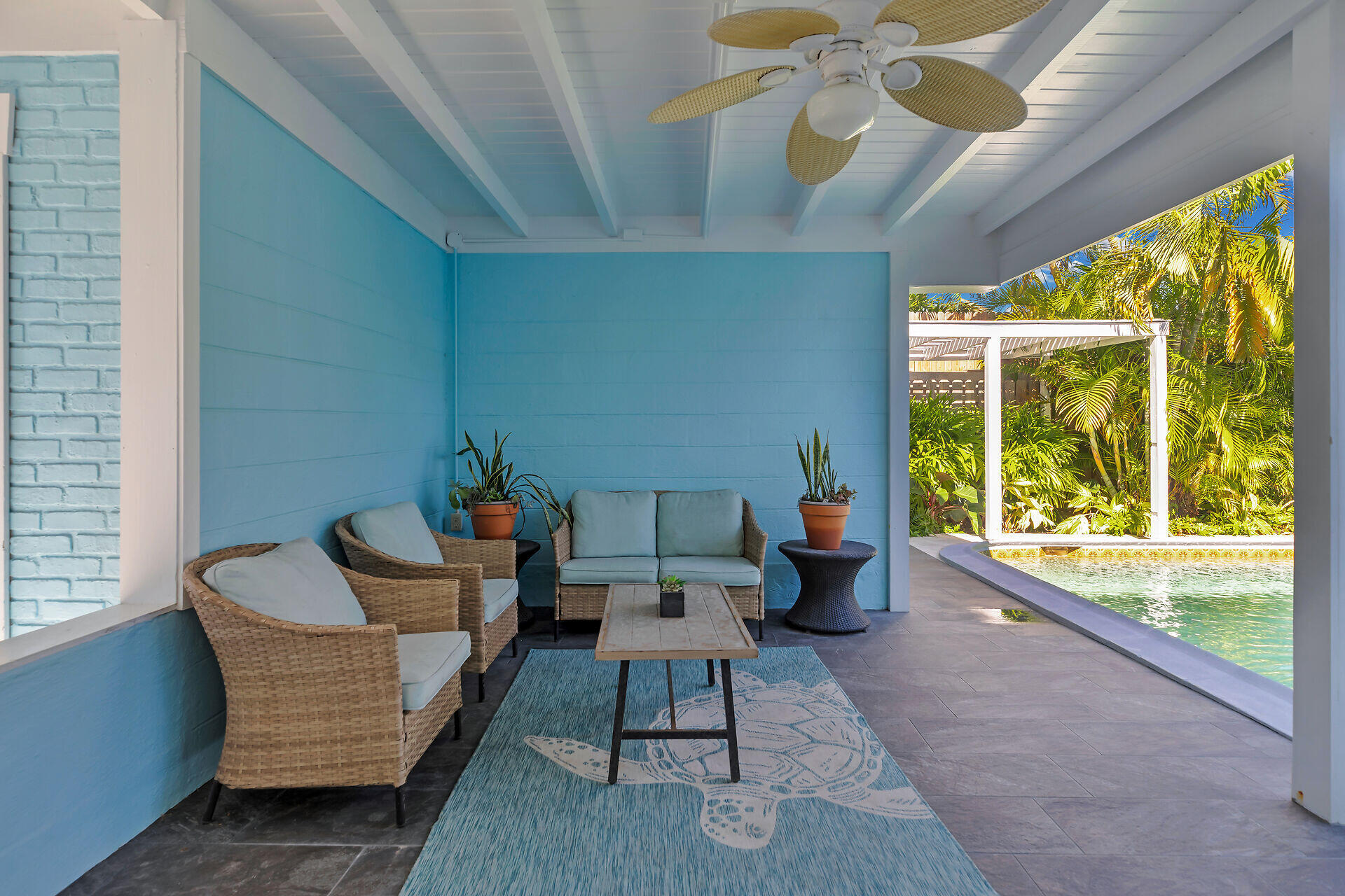 1519 Johnson Street Key West, FL 33040 - Photo 39 of 47 a living room with furniture and a large window