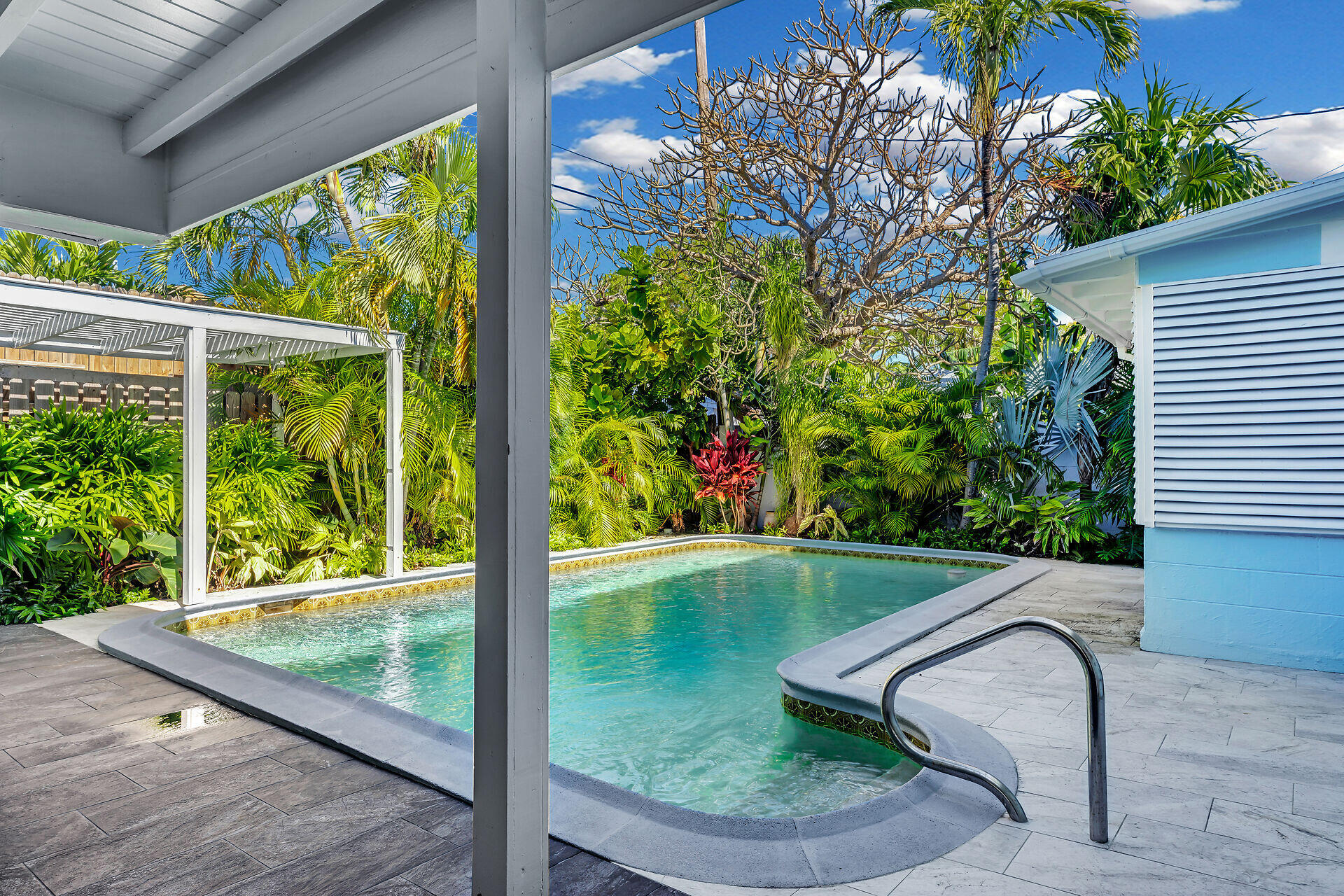 1519 Johnson Street Key West, FL 33040 - Photo 40 of 47 a view of a two tub in the porch