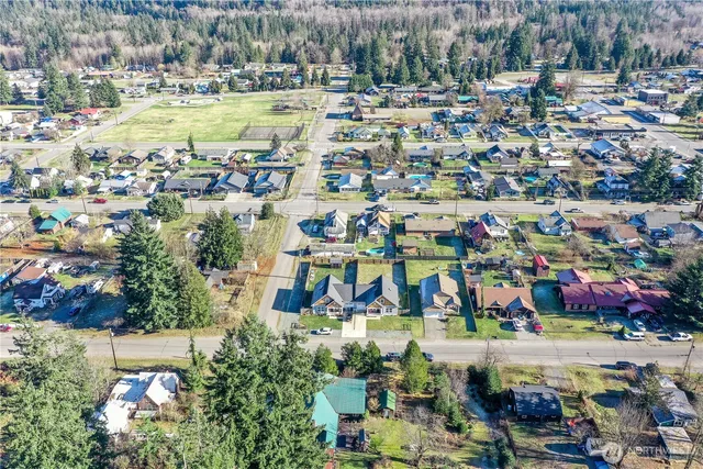 a view of swimming pool with outdoor space and seating area