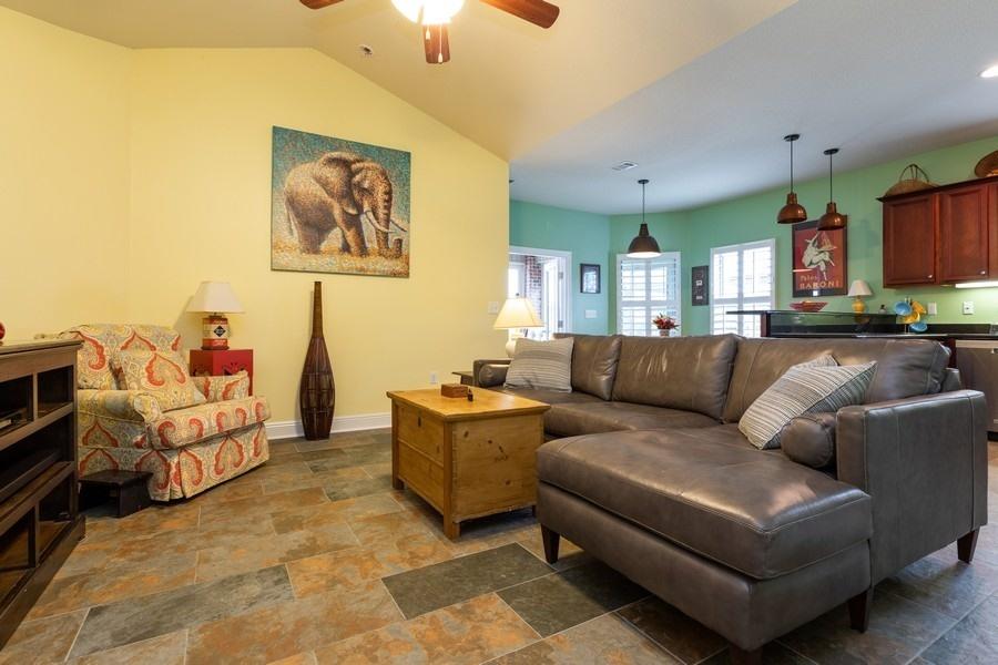 387 Pin Oak Loop Santa Rosa Beach, FL 32459 - Photo 15 of 36 a living room with furniture and a flat screen tv