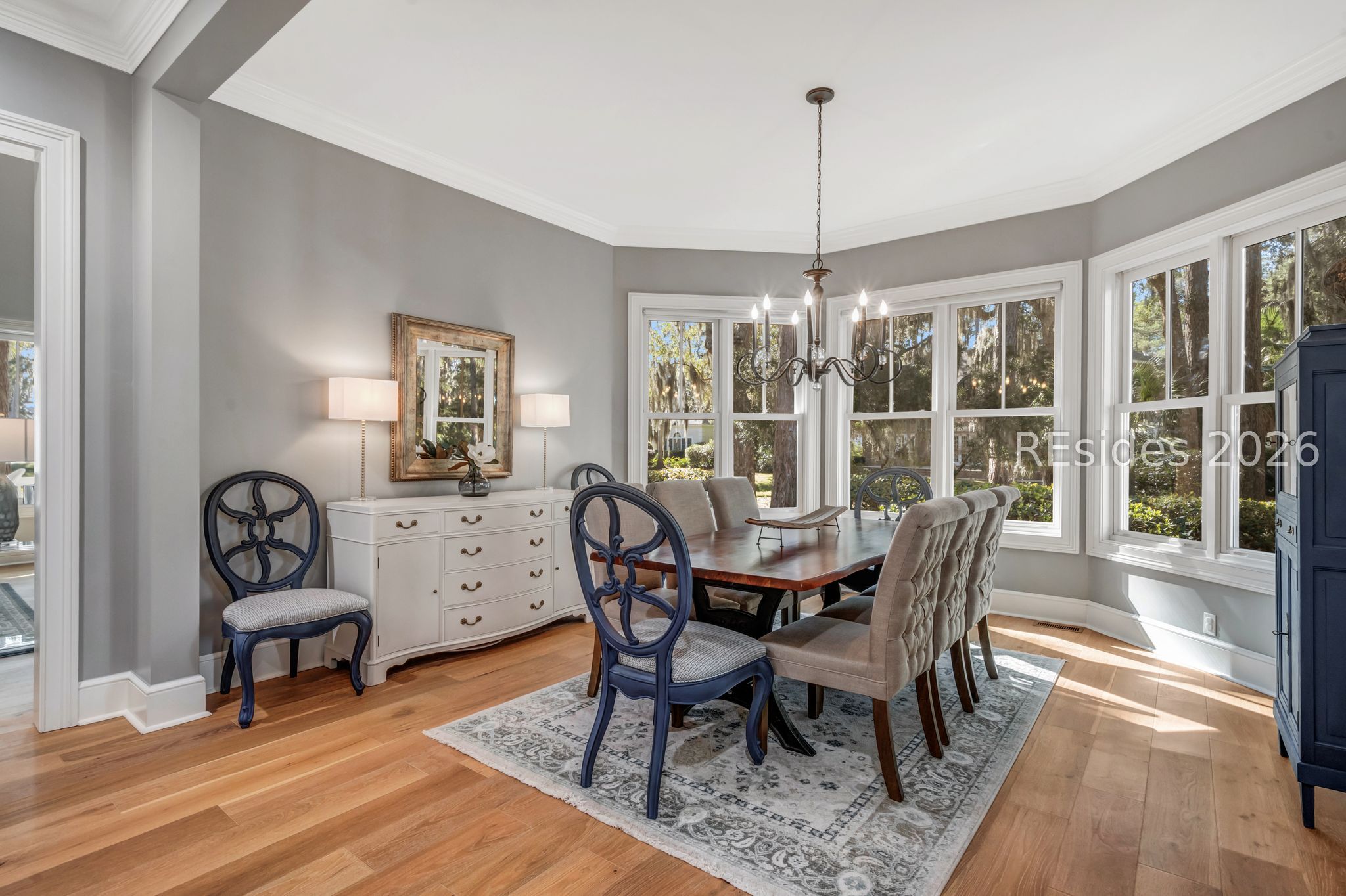 50 Hawthorne Road Bluffton, SC 29910 - Photo 6 of 59 Dining Room with lovely bay window