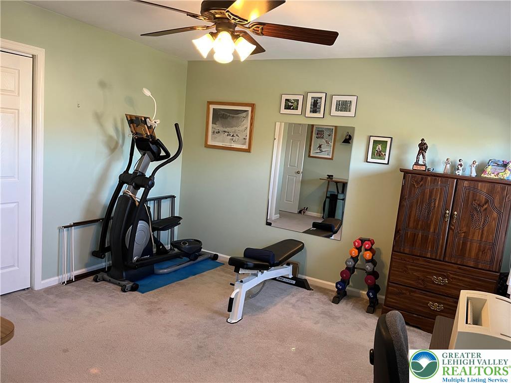 205 Spyglass Hill Road Bath, PA 18014 - Photo 32 of 51 a view of a room with gym equipment