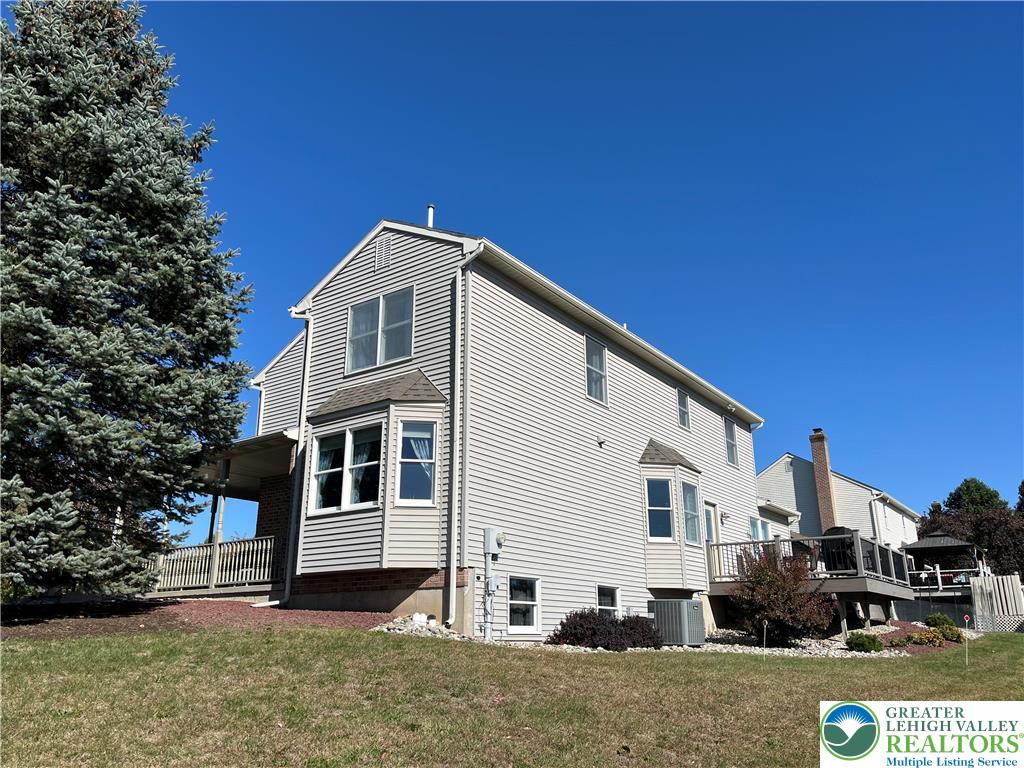 205 Spyglass Hill Road Bath, PA 18014 - Photo 42 of 51 a front view of a house with a yard